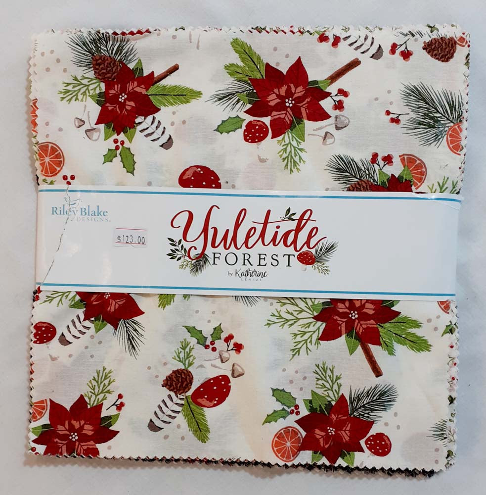 Yuletide Forrest 10" Sq Bundle 13540 42
