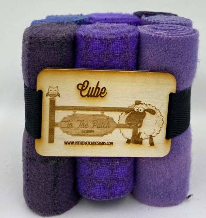 Curler Cube Purples # ITPDCPUR