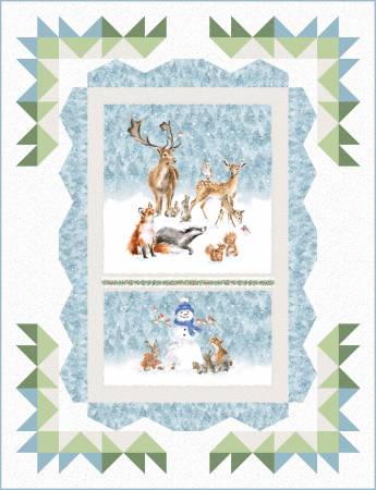 Snowy Day Quilt Kit MASOSND
