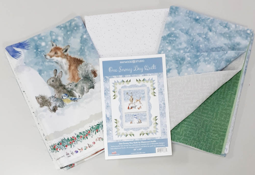 Snowy Day Quilt Kit MASOSND