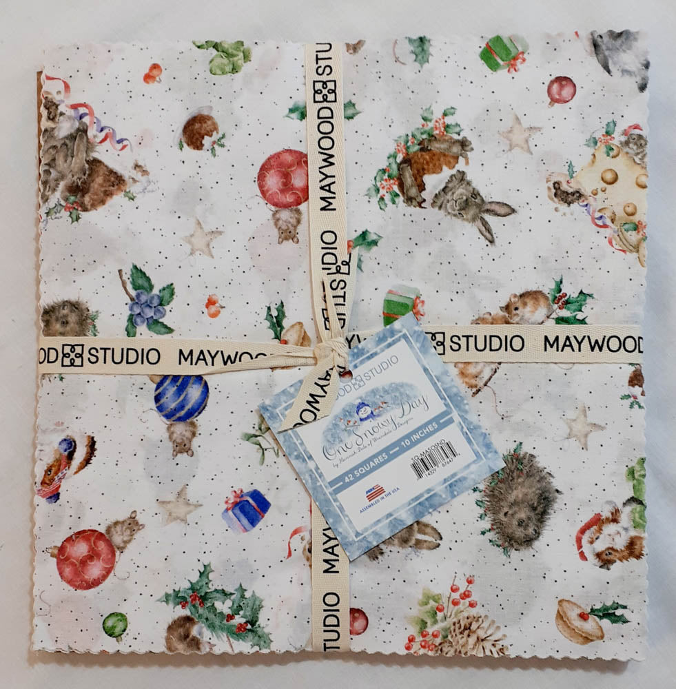One Snowy Day 10" Sq Bundle SQMASOSND