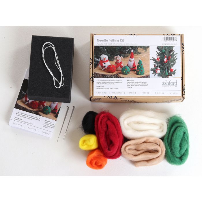 Ashford Needle Felting Kit CHRISTMAS