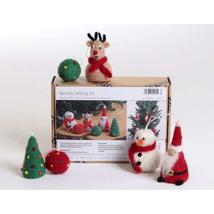 Ashford Needle Felting Kit CHRISTMAS