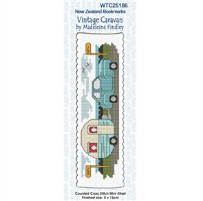 CRAFT CO Cross-stitch Bookmark Kit WTC26186 Caravan