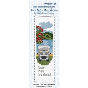 CRAFT CO Cross-stitch Bookmark Kit WTC26135 Motorhome