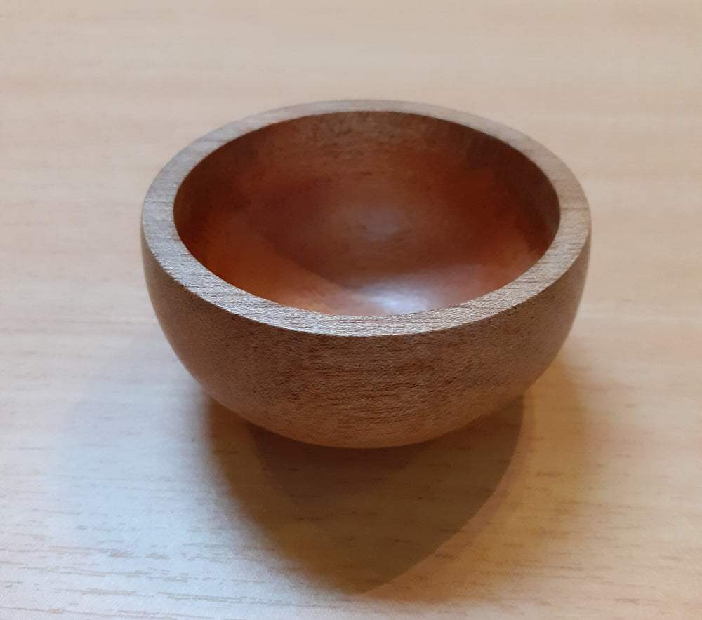 Sashiko Wooden Pincushion Bowl