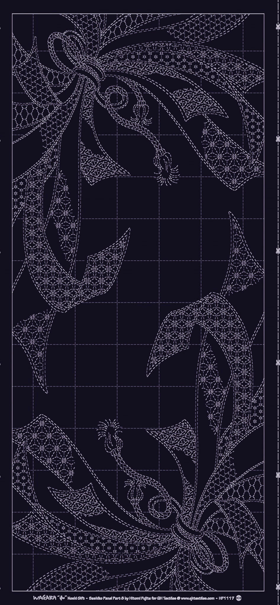 Sashiko Printed Panel Noshi