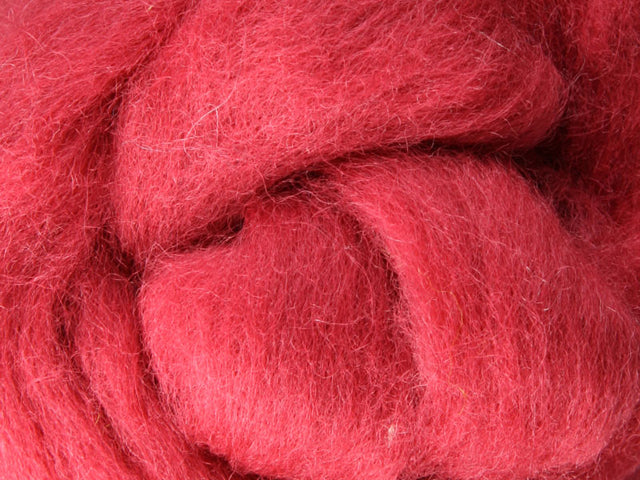 Merino Dyed Sliver 100gm