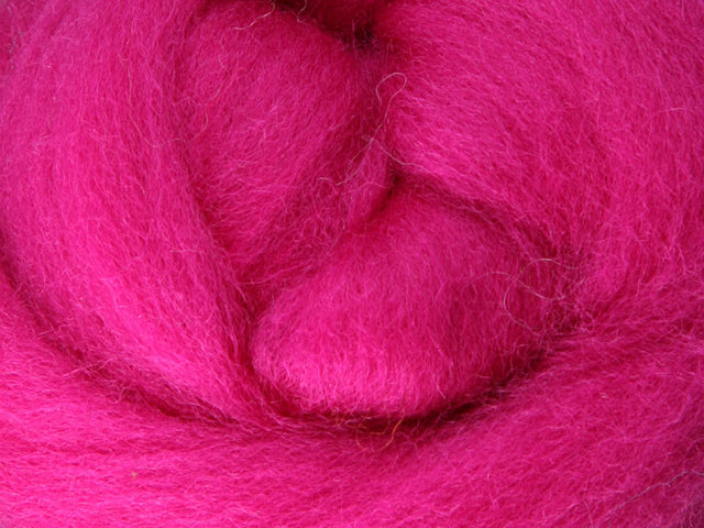 Merino Dyed Sliver 100gm