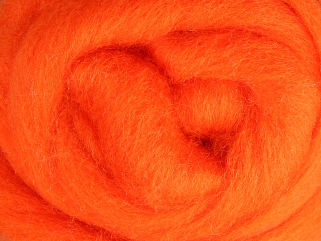 Merino Dyed Sliver 100gm