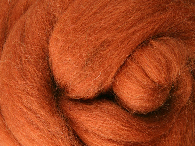 Merino Dyed Sliver 100gm