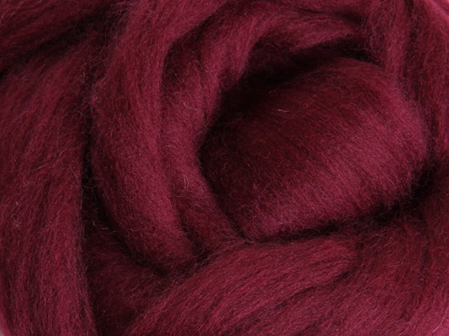 Merino Dyed Sliver 100gm
