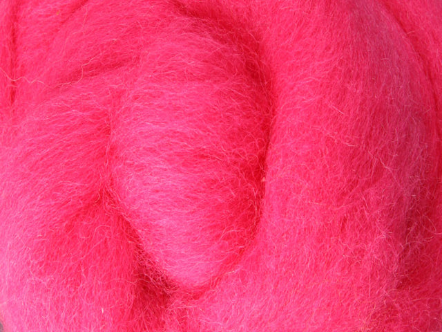 Merino Dyed Sliver 100gm
