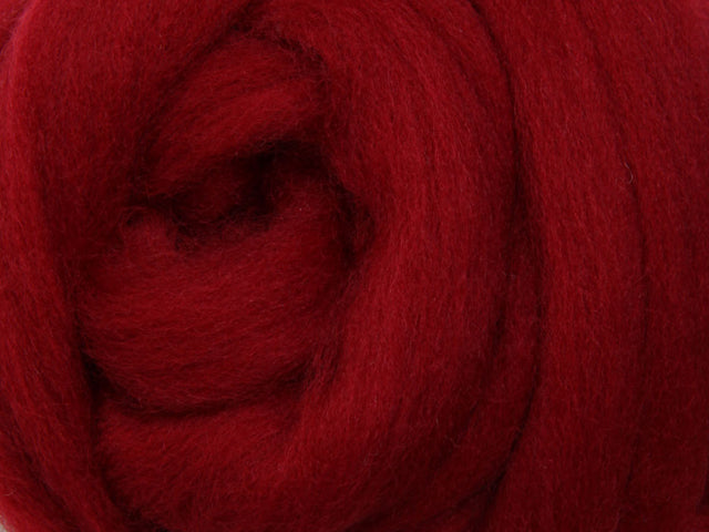 Merino Dyed Sliver 100gm