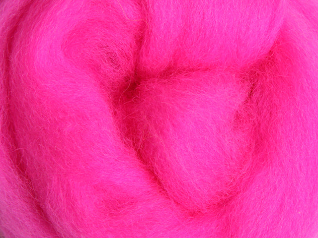 Merino Dyed Sliver 100gm