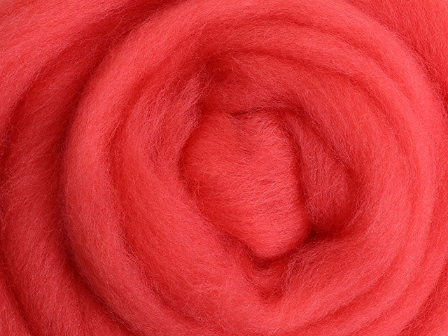 Merino Dyed Sliver 100gm