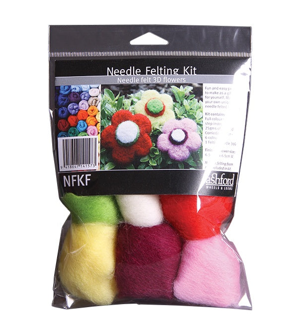 Ashford needle felting beginner kits