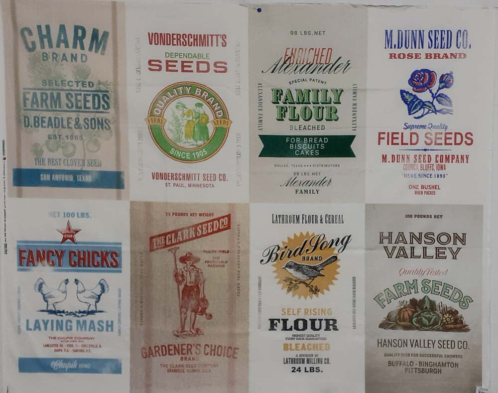 Unique Fabric Panels for Quilting