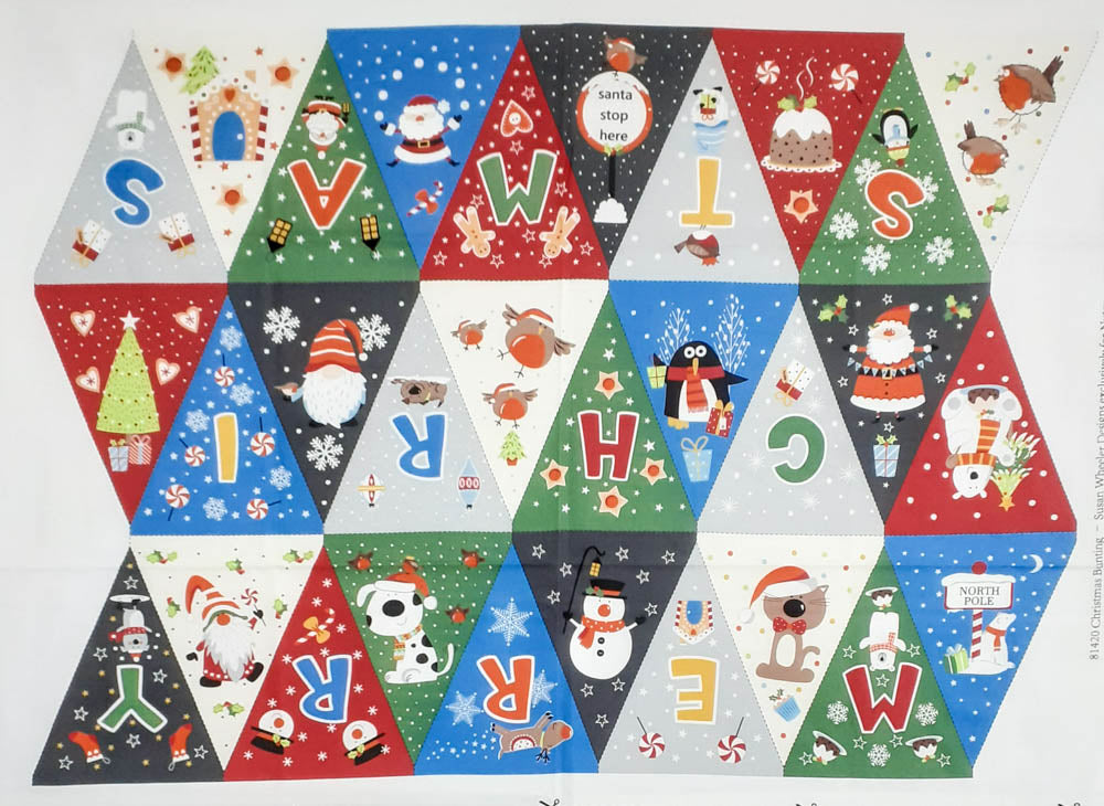 Christmas Bunting Panel 81420 101 (Copy)