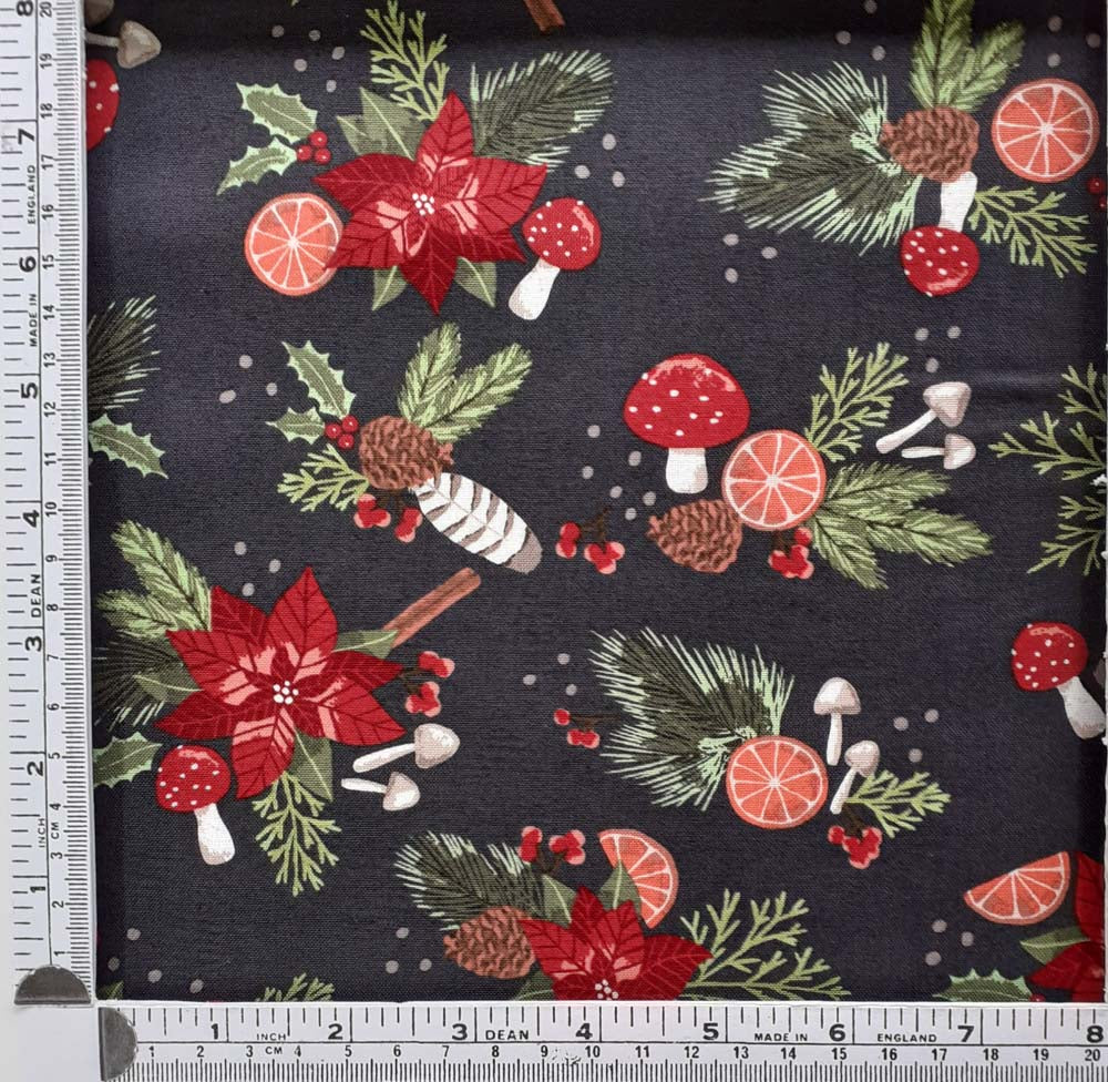 
                  
                    Yuletide Forest C13540R-CHARCOAL
                  
                