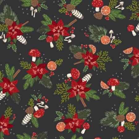 
                  
                    Yuletide Forest C13540R-CHARCOAL
                  
                
