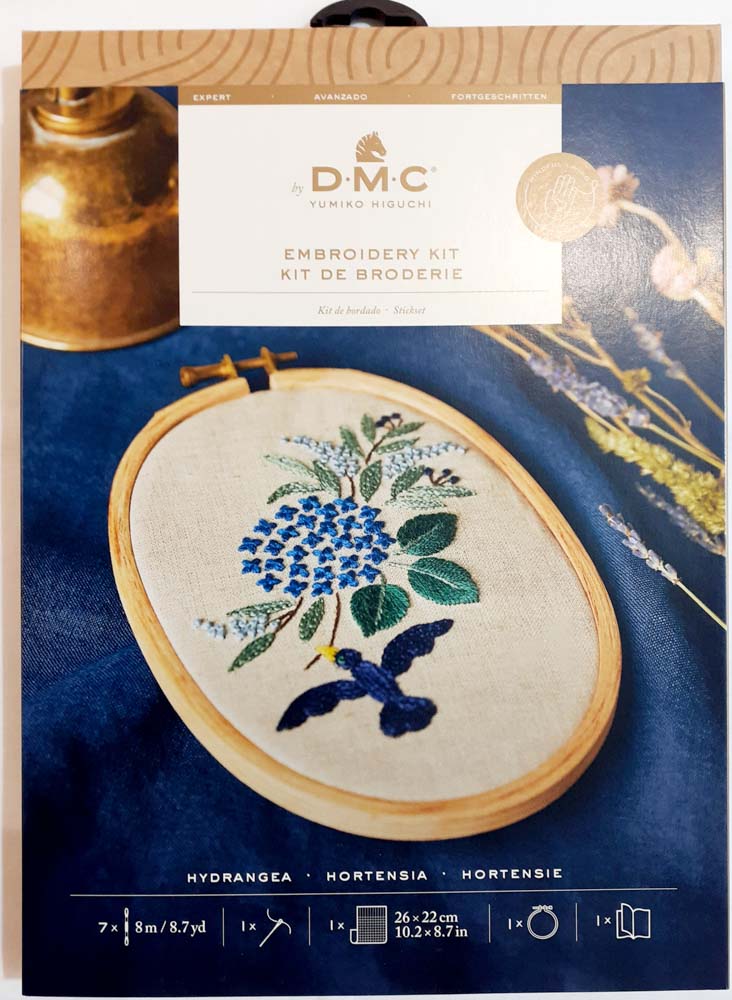 Hydranger Embroidery Kit DMFTB190