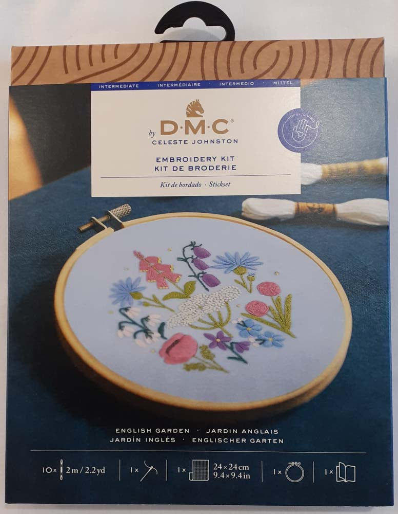 English Garden Embroidery Kit DMFTB204