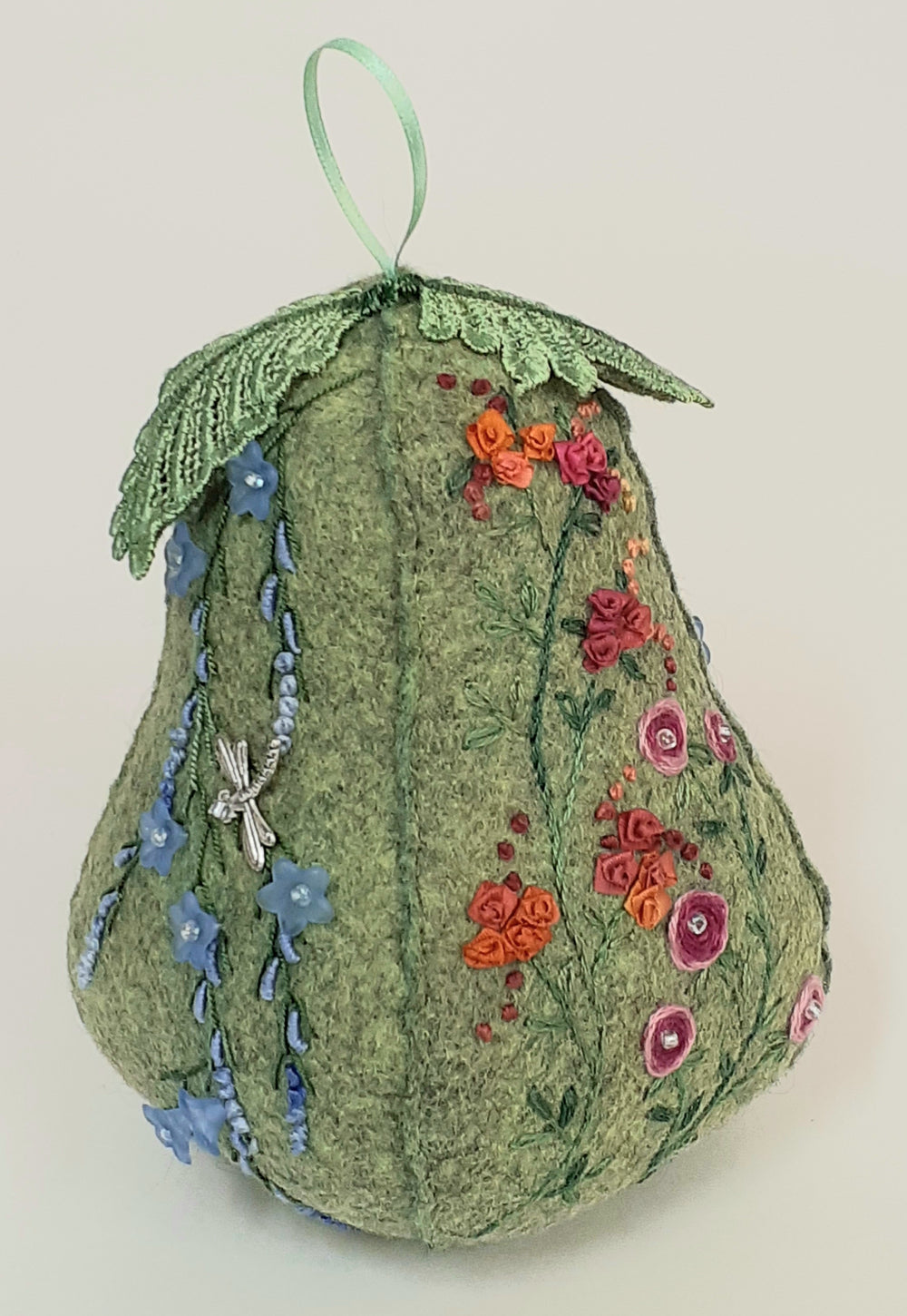 Pear Pincushion with Needle Minder Class  Saturday 6th December