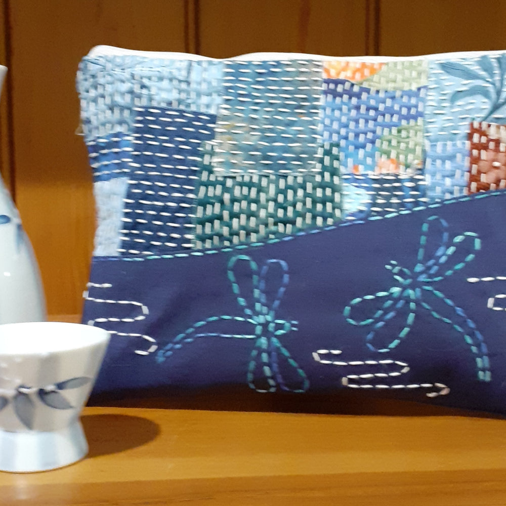 Sahiko Boro Inspired Purse