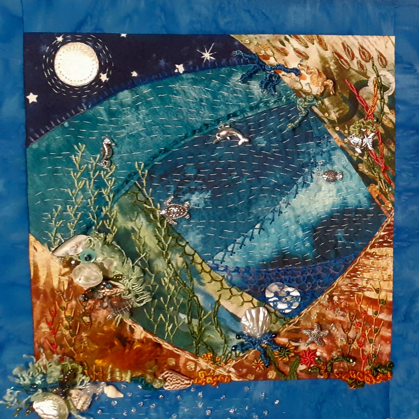 
                  
                    Crazy Patchwork Seascape Class Saturday 15th March
                  
                