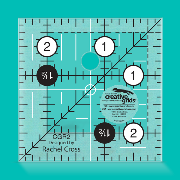 Creative Grid Ruler CGR2-1/2in Square