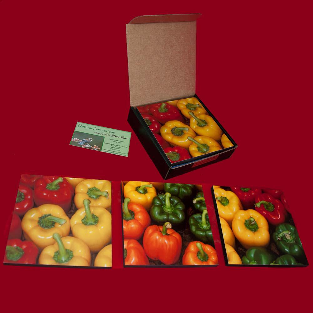 Peppers, Set of Three