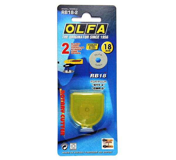 Olfa 18mm x 2 Replacement Blades