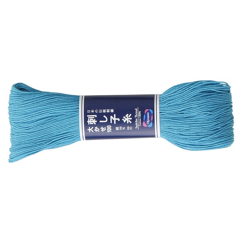 Sashiko Olympus Thread 112 Aqua Blue